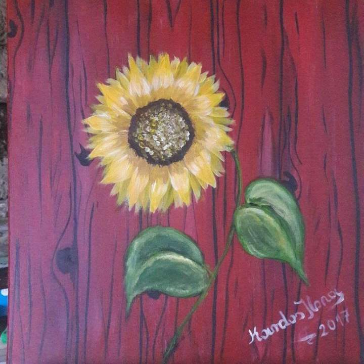 30x40 cm akrilfesték, farostlemez